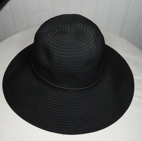 Goldcoast Sunwear Black Wide Brim Hat - Picture 10 of 10